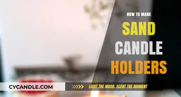 Crafting Sand Candle Holders: Easy DIY Guide for Home Decor