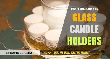 DIY Sand Wine Glass Candle Holders: Easy Crafting Guide