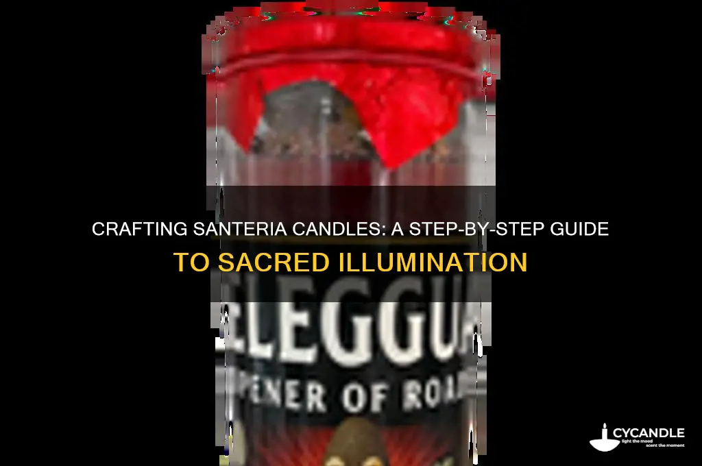 how to make santeria candles