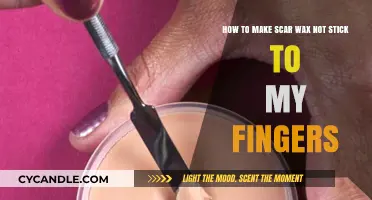 Crafting with Scar Wax: Tips to Keep Your Fingers Clean