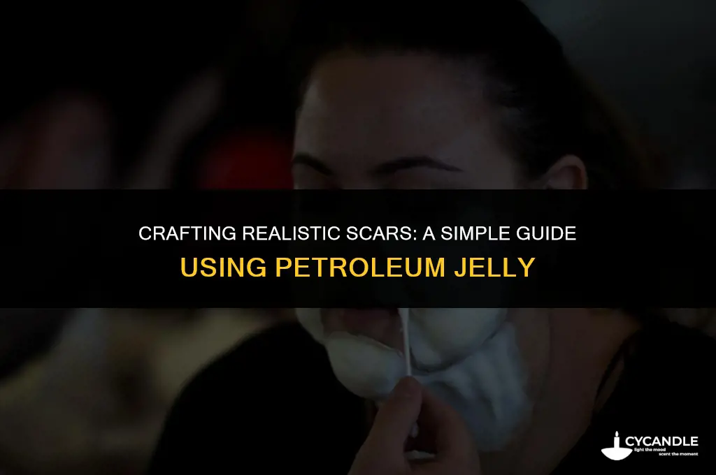 how to make scar wax with petroleum jelly