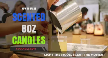 Crafting Aromatic 8oz Candles: A Step-by-Step Scented Guide