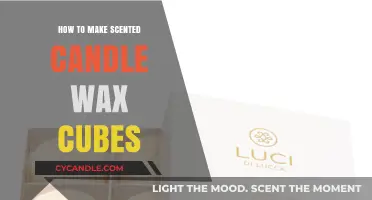 Crafting Aromatic Wax Cubes: A Simple DIY Scented Candle Guide