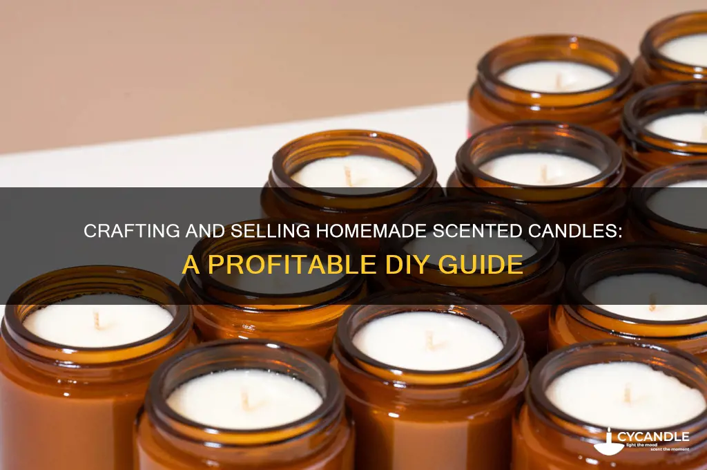 how to make scented candles at home and sell