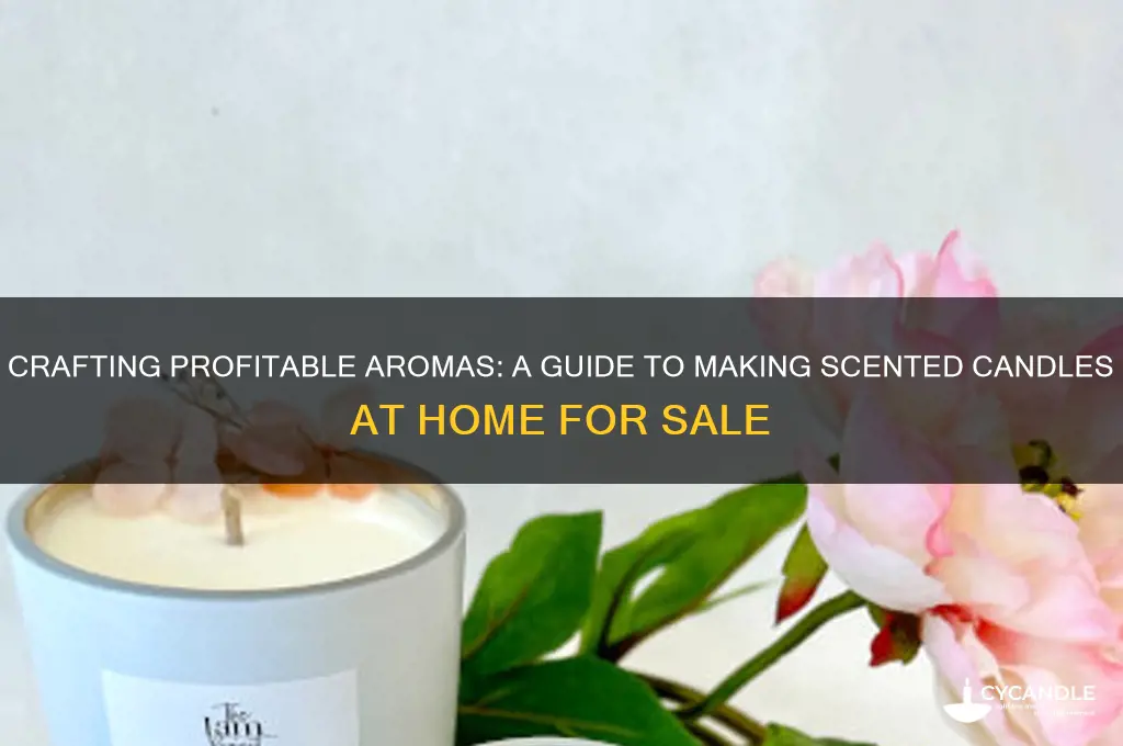 how to make scented candles at home to sell