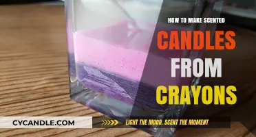Creative Wax Magic: Crafting Scented Candles from Crayons
