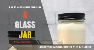 Crafting Aromatic Glass Jar Candles: A Simple DIY Guide