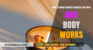 Crafting Luxurious Scented Candles Inspired by Bath and Body Works