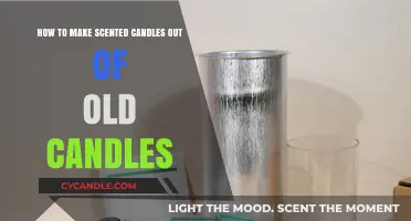 Revive and Reuse: Crafting Fragrant Candles from Old Wax Scraps