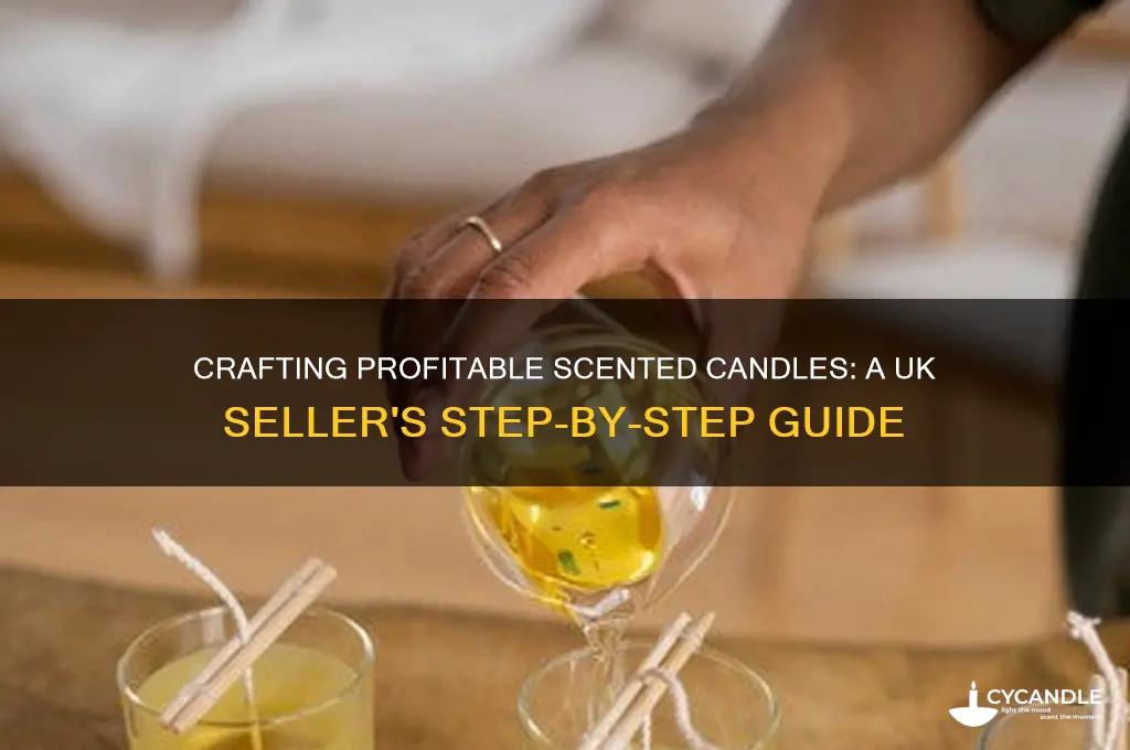 how to make scented candles to sell uk