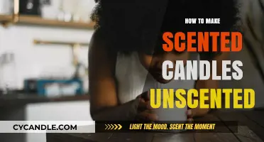 Removing Candle Scents: A Simple Guide to Unscented Candles