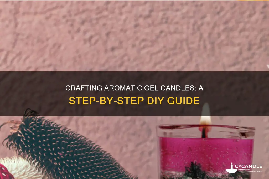 how to make scented gel candles