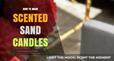 Crafting Aromatic Ambiance: A Guide to Scented Sand Candles