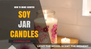 Crafting Aromatic Soy Jar Candles: A Step-by-Step DIY Guide