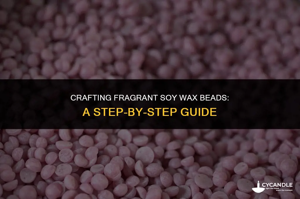 how to make scented soy wax beads