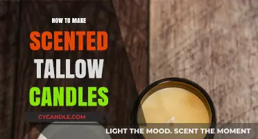 Crafting Aromatic Tallow Candles: A Step-by-Step DIY Guide