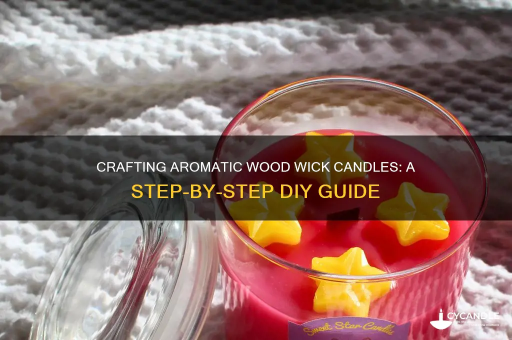 how to make scented wood wick candles