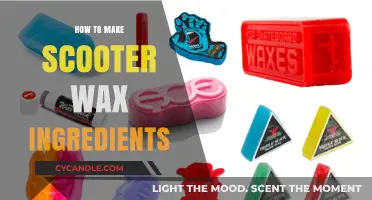 Crafting the Perfect Scooter Wax: A DIY Guide to Ingredients