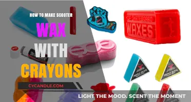 Crafting Scooter Wax with Crayons: A DIY Guide