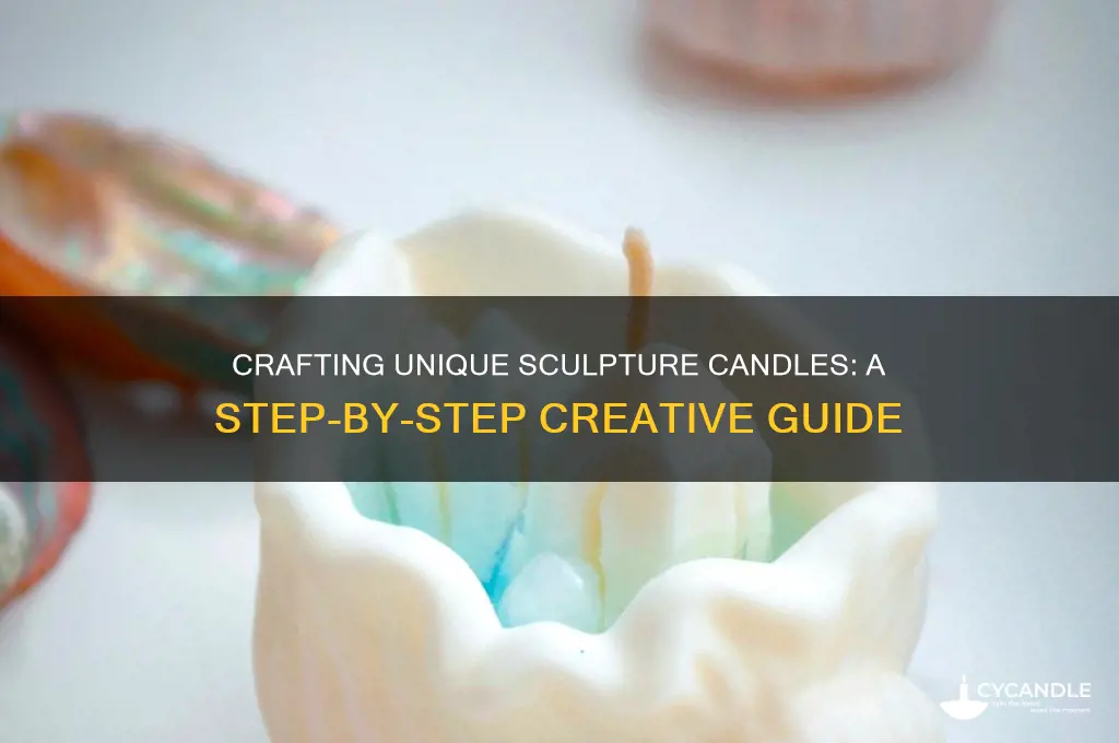 how to make sculpture candles