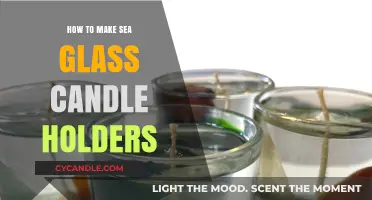 Crafting Coastal Charm: DIY Sea Glass Candle Holder Tutorial
