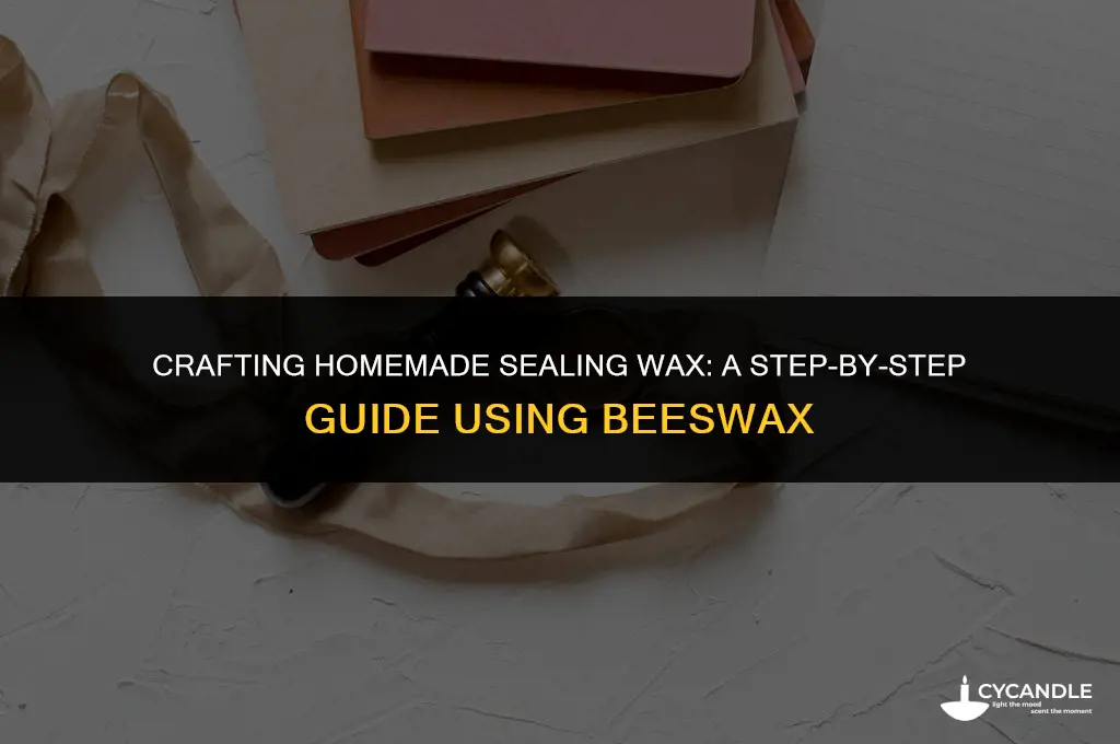 how to make sealing wax from beeswax