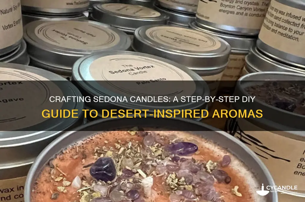 how to make sedona candles