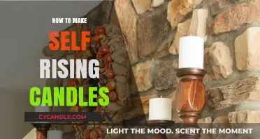 Crafting Self-Rising Candles: A Step-by-Step DIY Guide