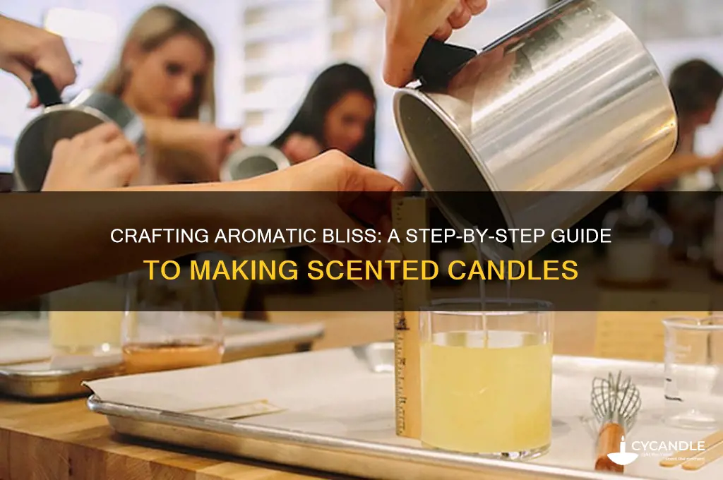 how to make sented candle