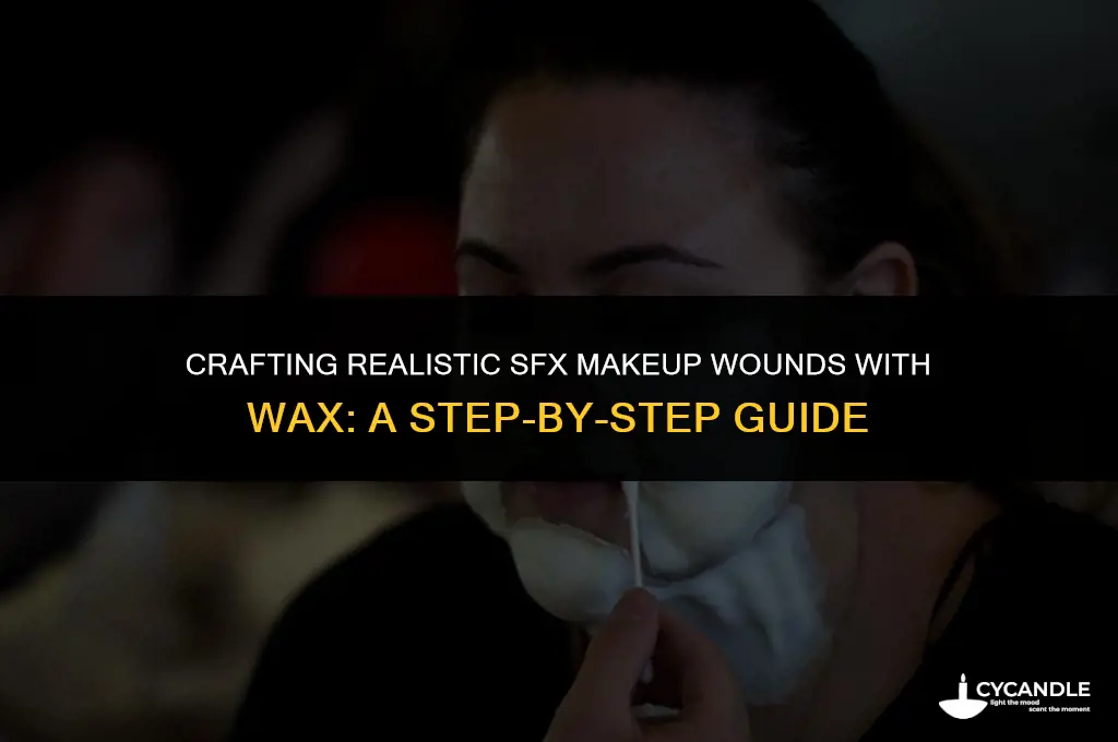 how to make sfx makeup wax