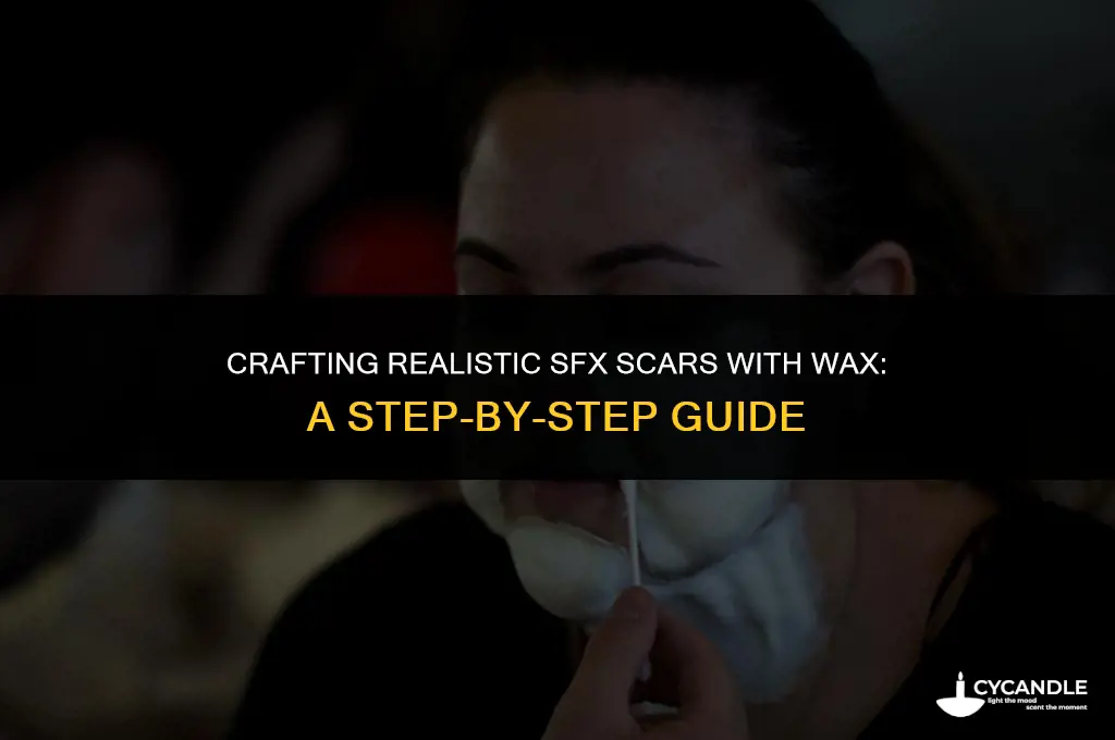 how to make sfx scar wax