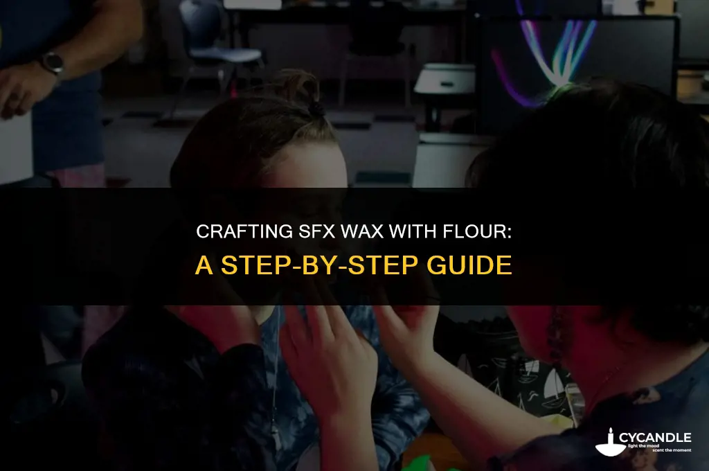 how to make sfx wax with flour