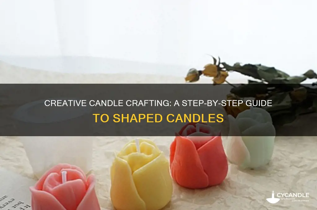 how to make shaped candles
