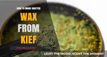 Crafting Concentrates: A Step-by-Step Guide to Making Shatter Wax from Kief
