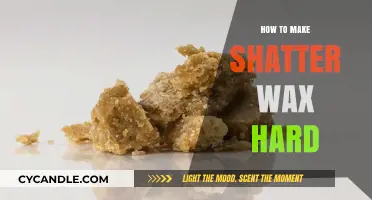 Crafting Concentrates: The Art of Making Shatter Wax Hard