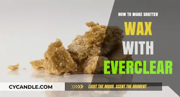 Crafting Shatter Wax with Everclear: A Simple Guide