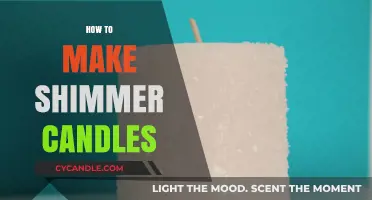 Crafting Sparkling Shimmer Candles: Easy DIY Guide for Beginners