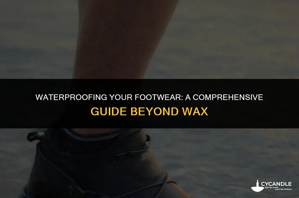 how to make shoes waterproof without wax