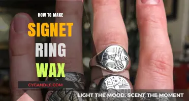 Crafting Elegance: The Art of Making Signet Ring Wax