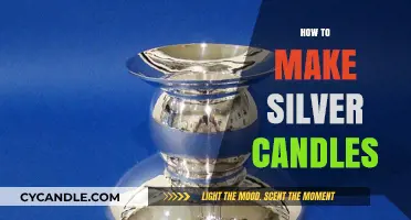 Crafting Elegant Silver Candles: A Step-by-Step DIY Guide