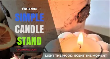 Crafting Elegance: A Simple DIY Guide to Making Candle Stands