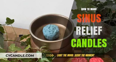 Crafting Aromatic Sinus Relief Candles: A DIY Guide for Clear Breathing