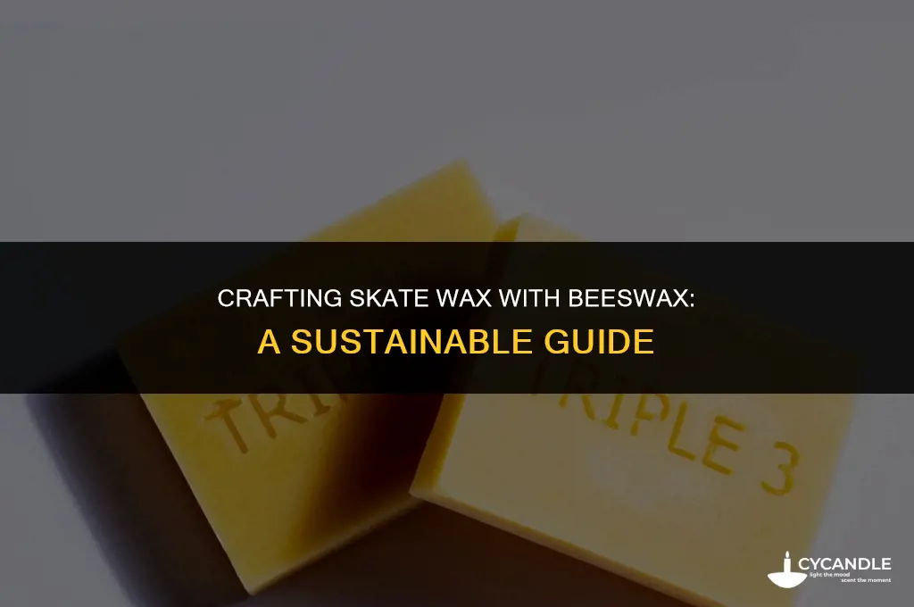 how to make skate wax with beeswax