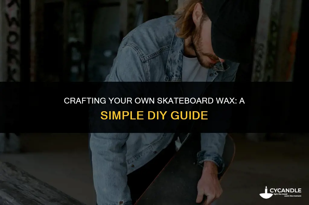 how to make skateboard wax at home