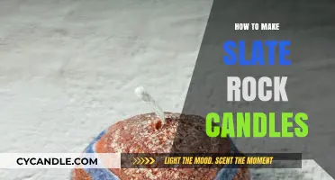 Crafting Slate Rock Candles: A Step-by-Step DIY Guide