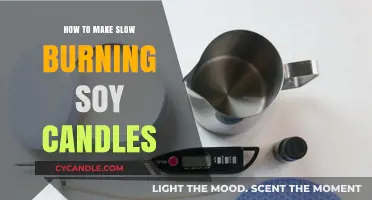 Crafting Long-Lasting Soy Candles: A Slow-Burning DIY Guide
