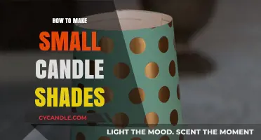Crafting Cozy Ambiance: DIY Small Candle Shades Made Simple