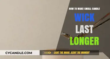 Extend Your Candle's Life: Tips for Longer-Lasting Small Wicks