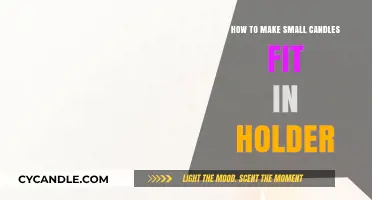 Perfect Fit: Simple Tips for Small Candles in Holders