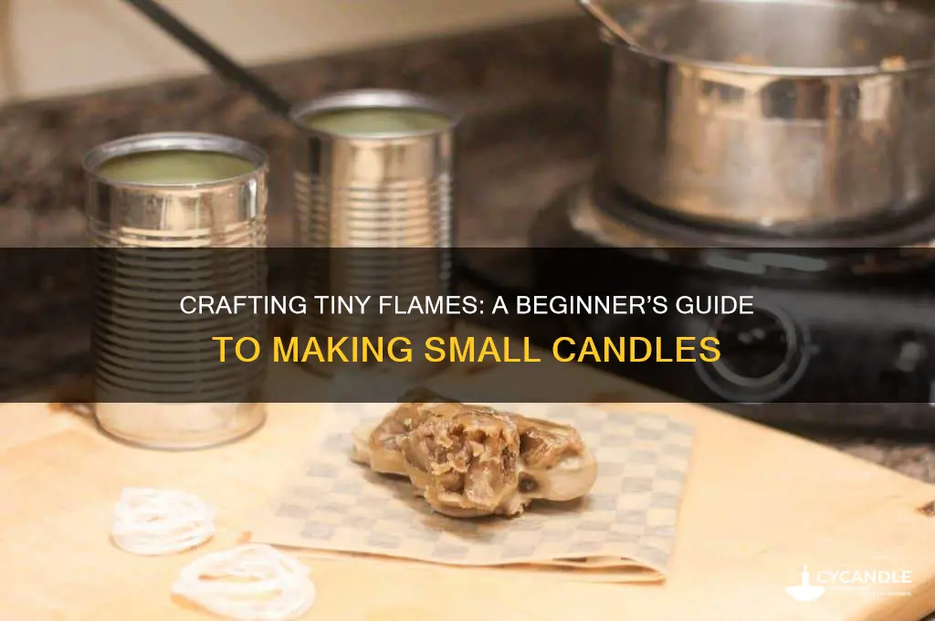 how to make small candles